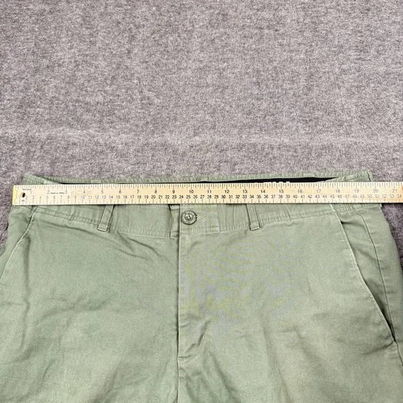 Dixon Pants Mens 40x31 Green D-Flex Chino Stretch Casual Straight Fit Outdoors - Picture 4 of 8
